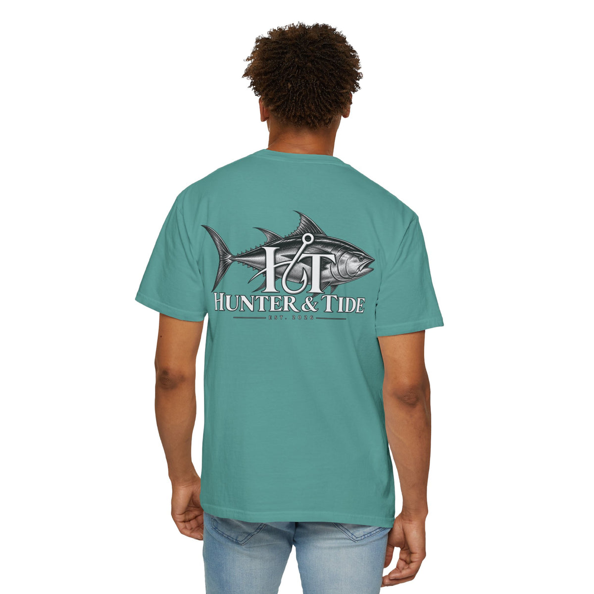 "Blue Fin" Graphic Tee
