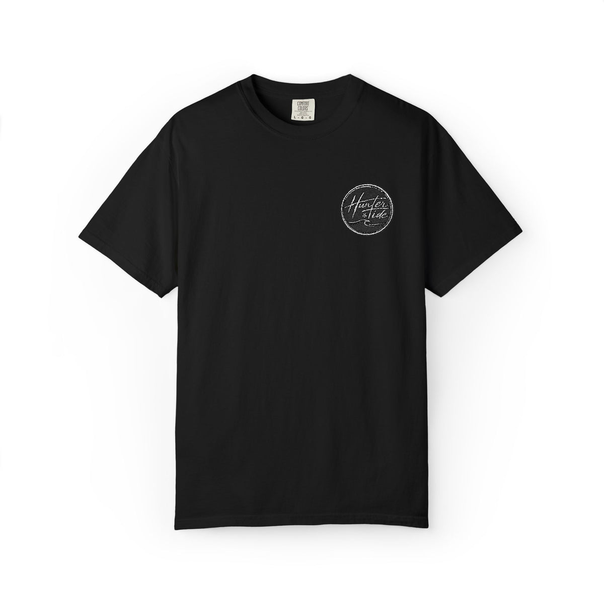 "Hunter & Tide" Embroidered Logo Tee
