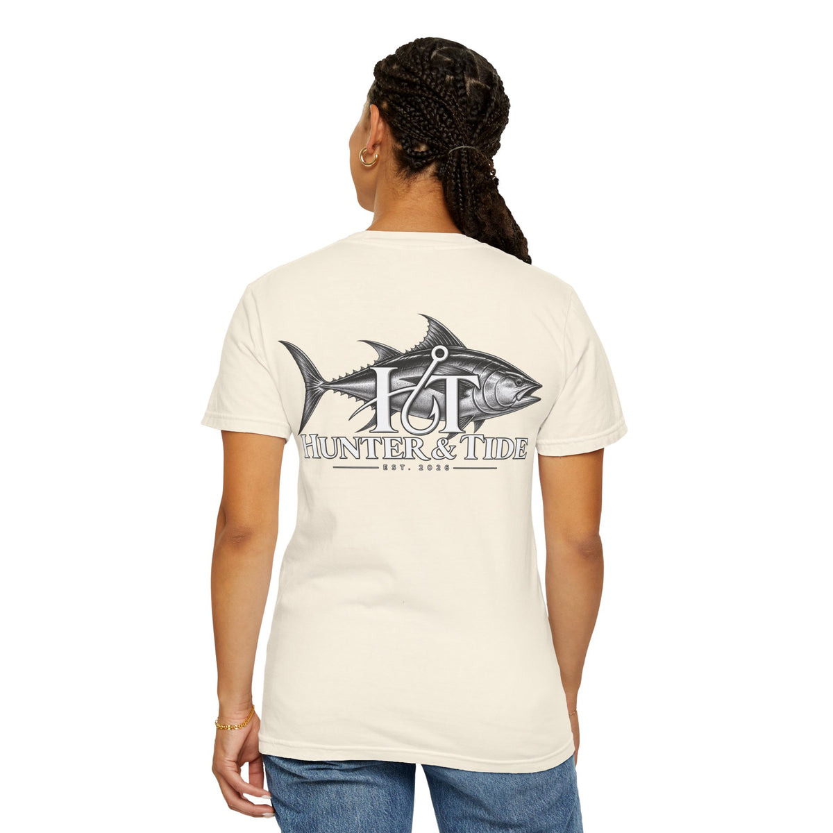 "Blue Fin" Graphic Tee