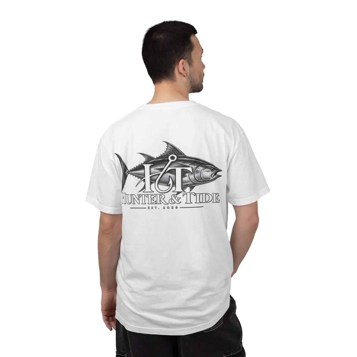 "Blue Fin" Graphic Tee