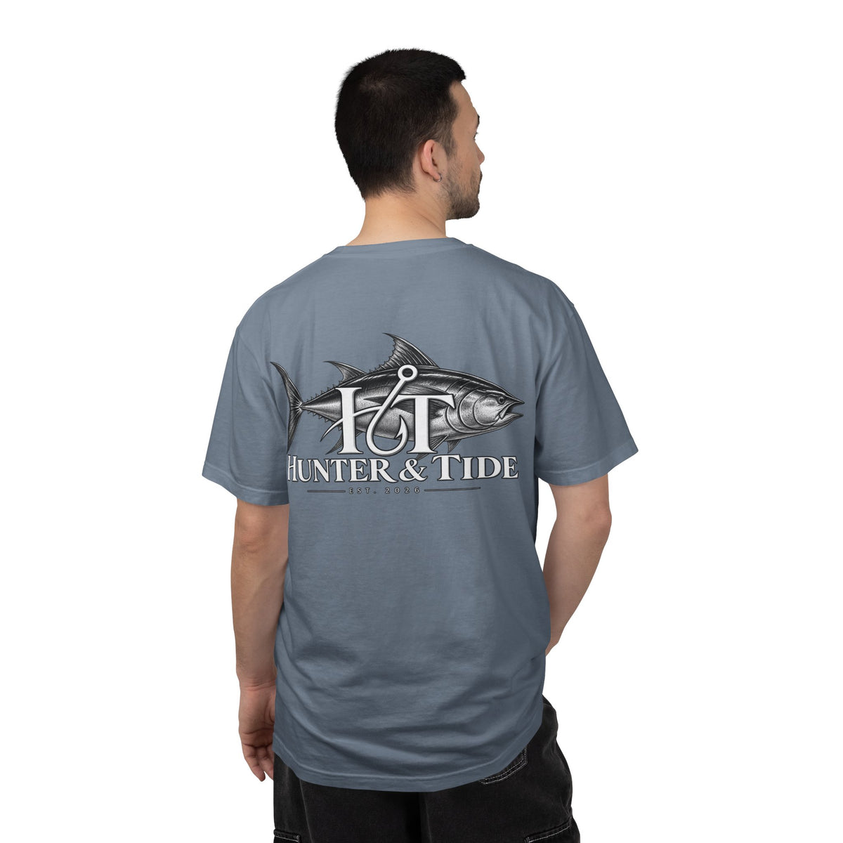 "Blue Fin" Graphic Tee