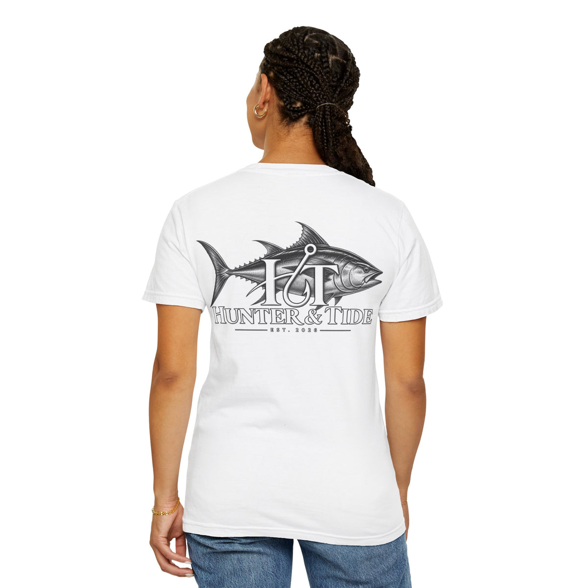 "Blue Fin" Graphic Tee