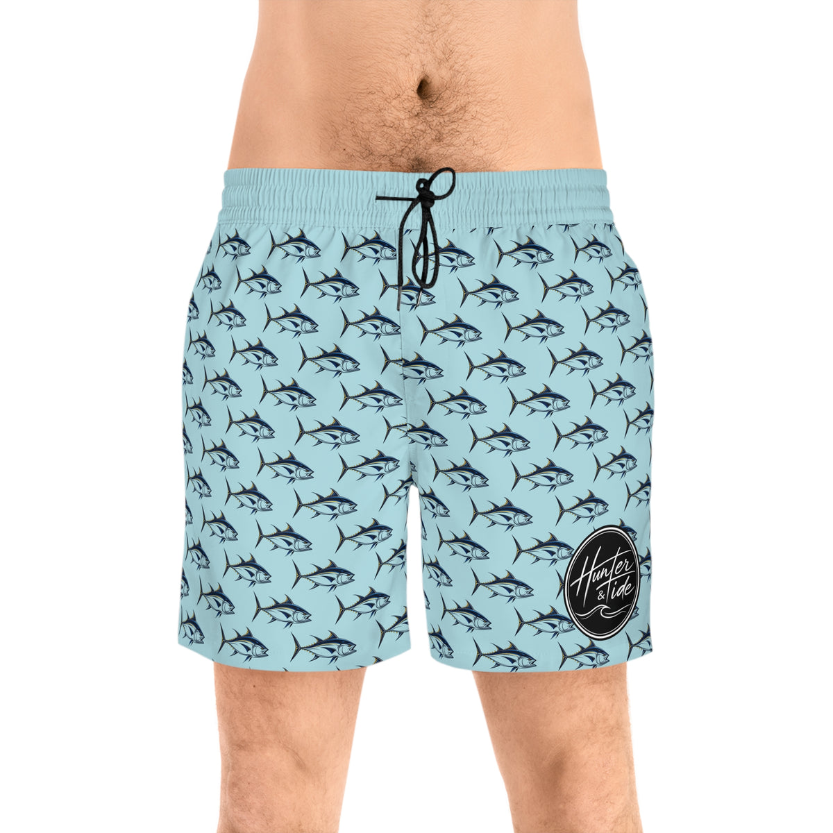 Men's Tuna Print Swim Shorts
