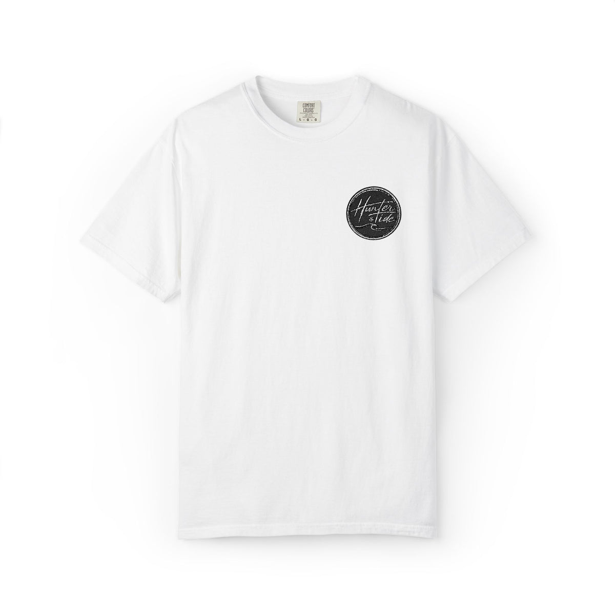 "Hunter & Tide" Embroidered Logo Tee