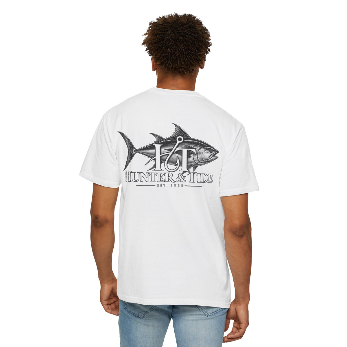 "Blue Fin" Graphic Tee