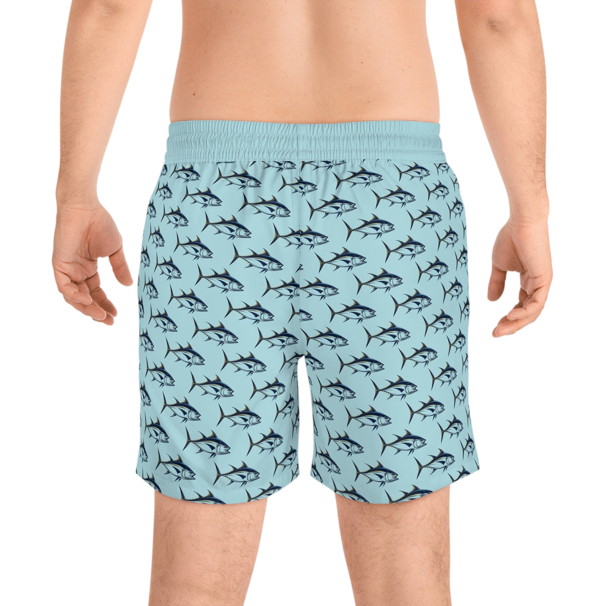Men's Tuna Print Swim Shorts